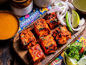 Paneer Achari Tikka