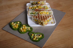 Corn Cheese Sandwich