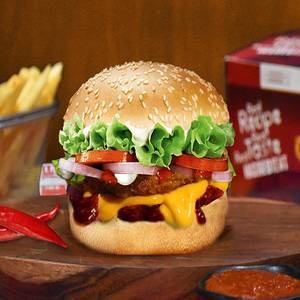 Chicken Chilli Lava Burger