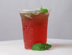 Raspberry mojito