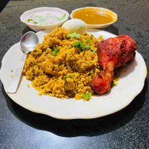 Chilli Leg Piece Biryani