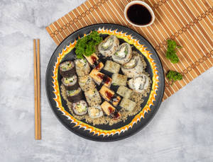 Sushi Platter For 2 (Veg) - 20 Pieces