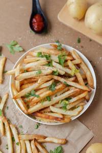 Chicken Bites + French Fries+ Badam Milk(or) Ice Cream 