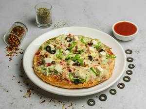 Black And White Spicy Pizza