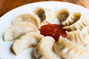 Chicken Momo ( Steamed)