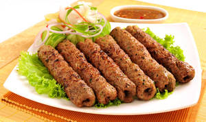 Chicken seekh kabab [8 pieces]