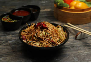 Wok Tossed Hunan Noodles