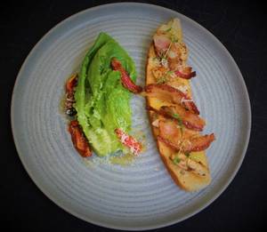 Aqua Ceasar Salad:- Chicken And Bacon