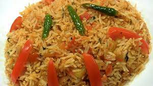 Tomato Rice + Sambar + Pickle