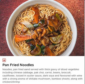 CHICKEN Pan Fried Noodles