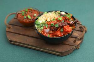 Chicken 65 (5 Pcs)+chicken Fried Rice Combo [Chicken Fried Rice]