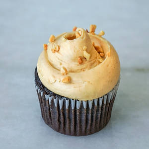 Eggless Chocolate Cupcake with Peanut Buttercream - Pack of Two