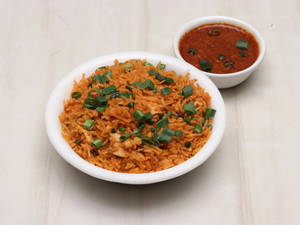 Chicken Schezwan Rice