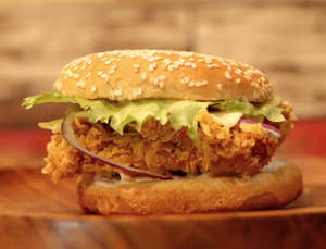 Chicken Strips Burger