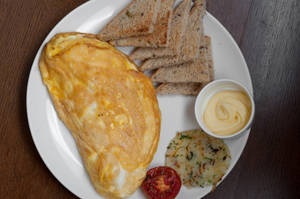 Feta & Bacon Omelette