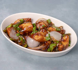 Paneer Chilly ( Dry 6 Pcs )