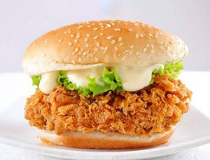 Cripsy Zinger Chicken Burger