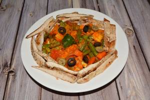 Chicken Grilled Gazpacho Dressing Salad