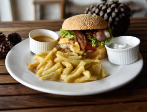 Doon Valley Chicken Bacon Burger
