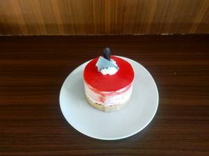 Strawberry Cheese Cakes (Eggless)