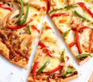 Veggie Pizza [onion,green Bellpepper,(premium San Marzano Tomato Sauce, Al Olio,basil]