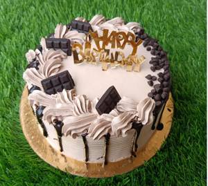 Chocolate flavoured cake