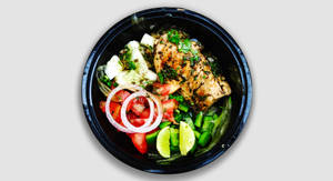 Lemon Herb Mediterranean Chicken Salad
