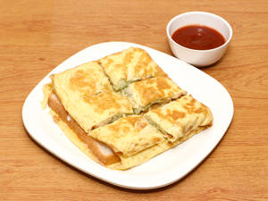 Bread omelette
