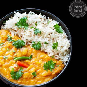 Dhaba Dal Tadka - Rice Bowl