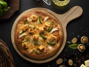 Indo Masala Paneer Pizza [8 Inches]
