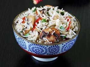 Mushroom Fried Rice