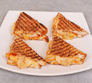 Cheesy Veg Grilled Sandwich