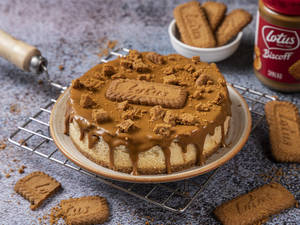 Lotus Biscoff Newyork Cheese Cake
