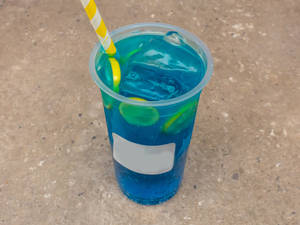 Sea Blue Mocktail