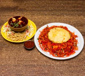 Chicken Triple Schezwan Noodles