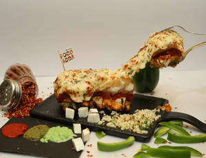 Melting Cheese Pannini Sandwich