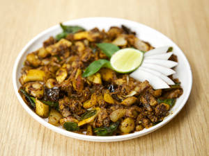 Mushroom Coconut Fry