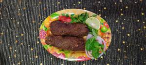 Mutton (Beef) Seekh Kebab (2 Pieces)