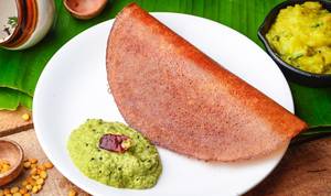 Plain dosa (served with only chutney)