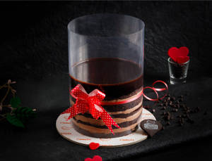 Eggless Chocolate Pull Me Up Cake (1kg)