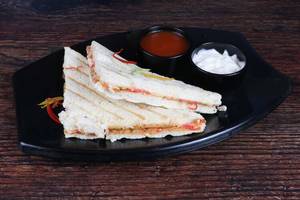 Cheese Chutney Grilled Sandwich