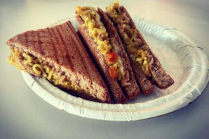Maggi Grilled Sandwich