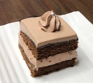 Brownie Square pastry  