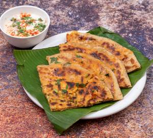 Onion Paneer Paratha