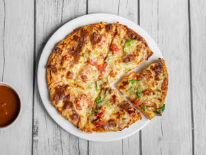 9"  Mixed Vegetable Pizza