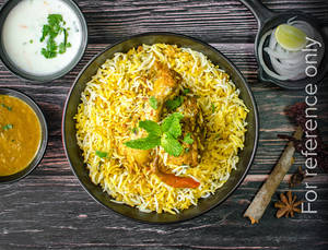 Srikanya Special Chicken Biryani (ch 65 With Ch Curry)