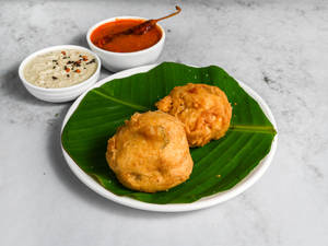 Potato Vada Sambhar ( 2 Pcs)