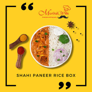 Shahi Paneer Rice Box