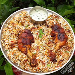 Special Tandoori Chicken Biryani