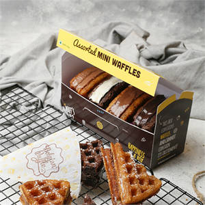 Mini Waffle Box of 4 - Chocoholic's